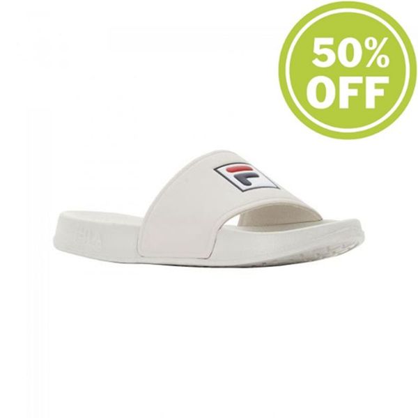 Fila Palm Beach Wmn Beach Women's Sandals - White,NZ 408-53916